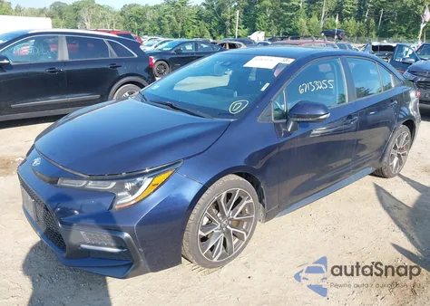 2020 Toyota Corolla Se from USA, damaged, VIN 5YFS4RCE1LP007915